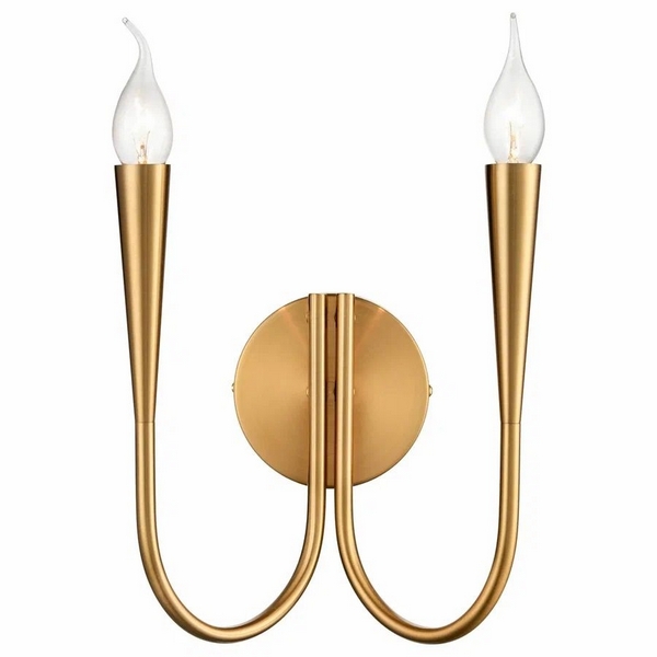 Изображение товара Настенный светильник Velante 368-501-02 классический бронзовый для гостиной