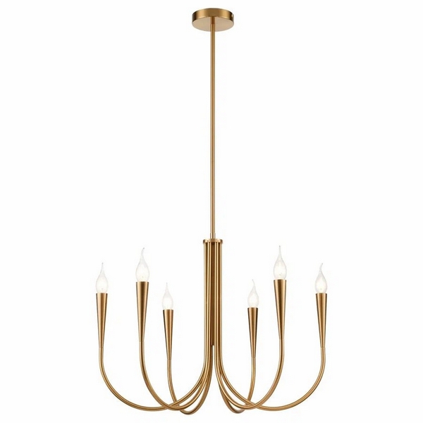 

Потолочная люстра на штанге Velante 368-503-06, Бронза, 368-503-06