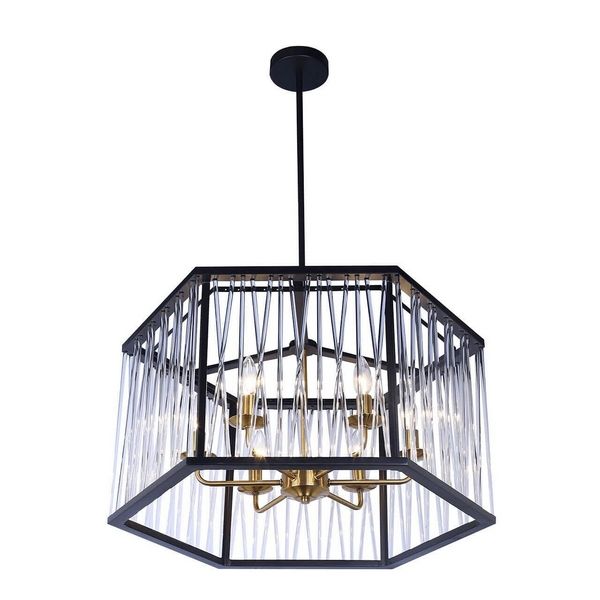 

Подвесная люстра Vele Luce Merluzzo VL1482L06, Черный, Merluzzo VL1482L06
