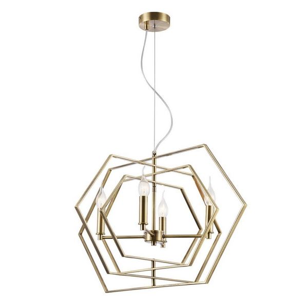

Подвесной светильник Vele Luce Folle VL1514P04, Золото, Folle VL1514P04