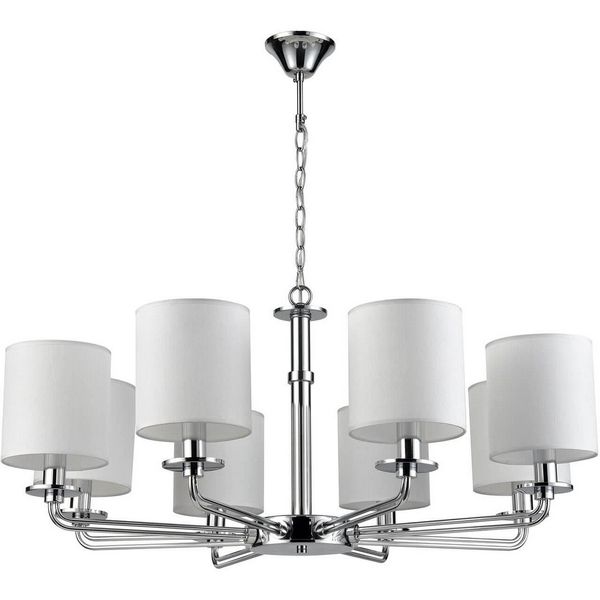 

Подвесная люстра Vele Luce Princess VL1753L08, Белый, Princess VL1753L08