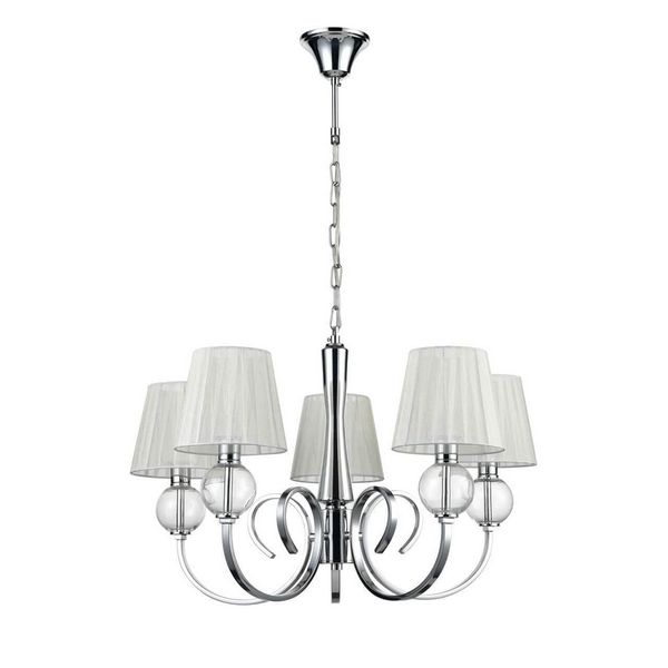 

Подвесная люстра Vele Luce Percy VL1971L05, Белый, Percy VL1971L05