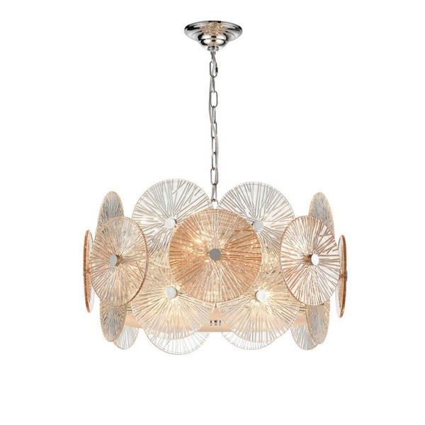 

Подвесная люстра Vele Luce Sirena VL3203P08, Бежевый, Sirena VL3203P08