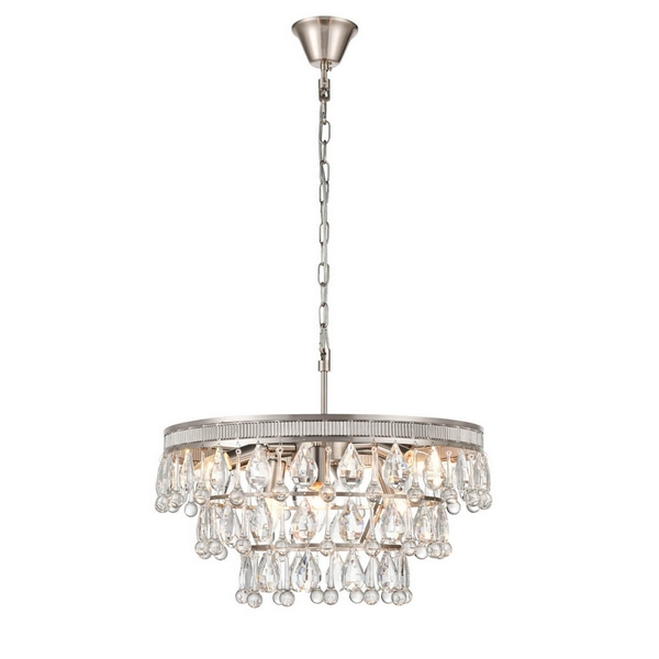 

Подвесная каскадная люстра Vele Luce Augostina VL3253P06, Никель, Augostina VL3253P06
