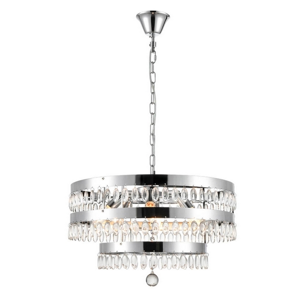 

Подвесная люстра Vele Luce Breeze VL3263P06, Хром, Breeze VL3263P06