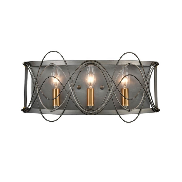 

Настенный светильник 983 Vele Luce Stradivario VL4104W03, Черный, Stradivario 983 VL4104W03