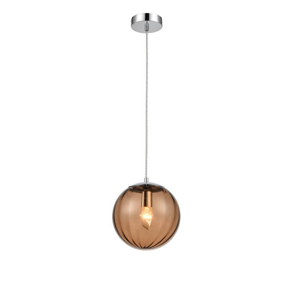 

Подвесной светильник Vele Luce Folie VL5513P31 в форме шара, Коричневый, Folie VL5513P31