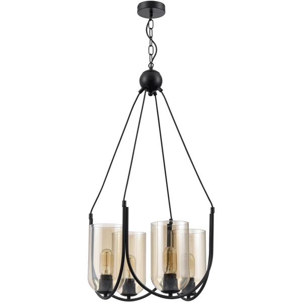 

Подвесная люстра Vele Luce Fiamma VL5812P04, Янтарный, Fiamma VL5812P04