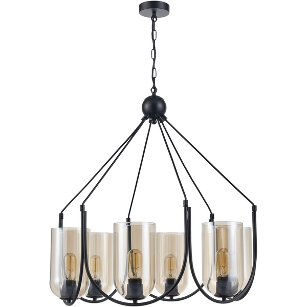 

Подвесная люстра Vele Luce Fiamma VL5812P06, Янтарный, Fiamma VL5812P06