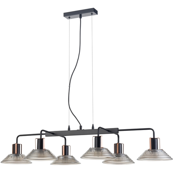 

Подвесной светильник Vele Luce INTRIGO VL5822P06, Янтарный, INTRIGO VL5822P06