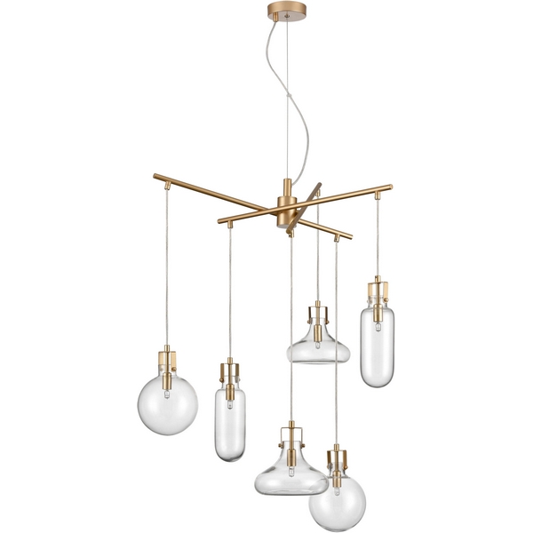 

Подвесной светильник Vele Luce Grazioso VL5864P06, Прозрачный, Grazioso VL5864P06