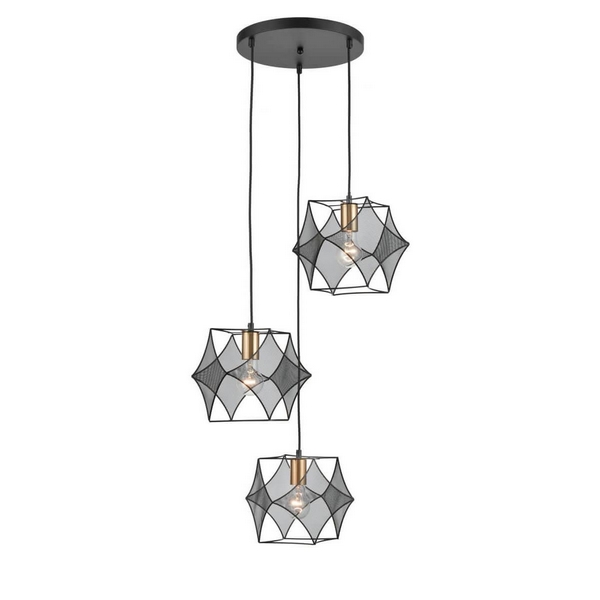 

Подвесной светильник Vele Luce Spark VL6352P03, Черный, Spark VL6352P03
