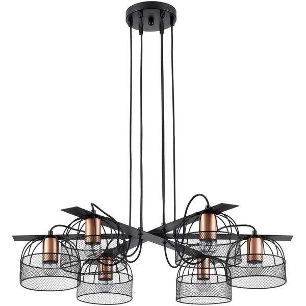 

Подвесная люстра Vele Luce Modello VL6452P06, Черный, Modello VL6452P06