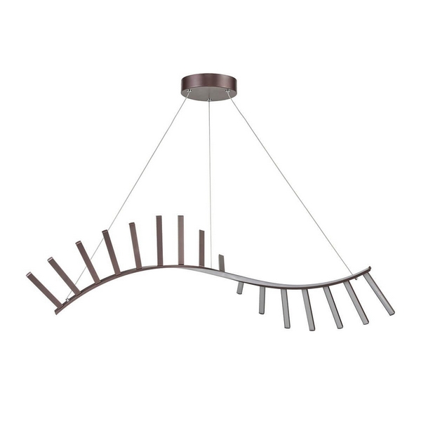 

Подвесной светильник 983 Vele Luce Caro VL7086P17, Коричневый, Caro 983 VL7086P17