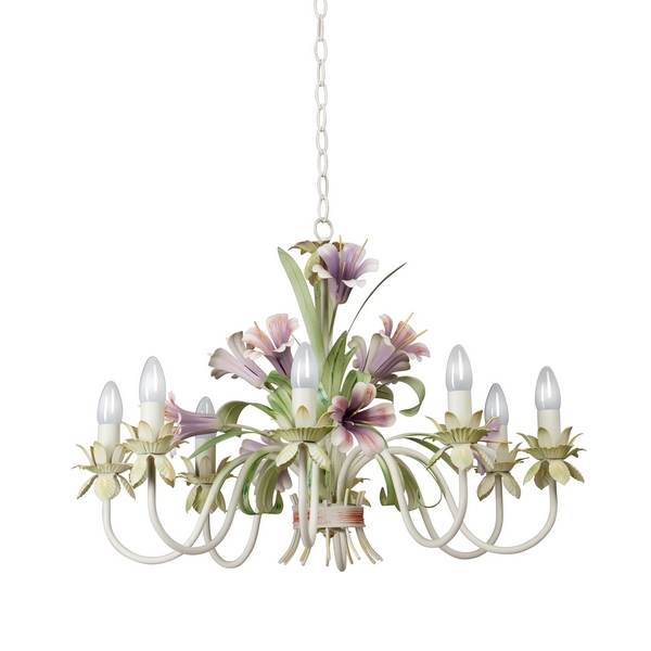 

Подвесная люстра Vitaluce V1116/8 в виде свечи, Разноцветный, V1116/8