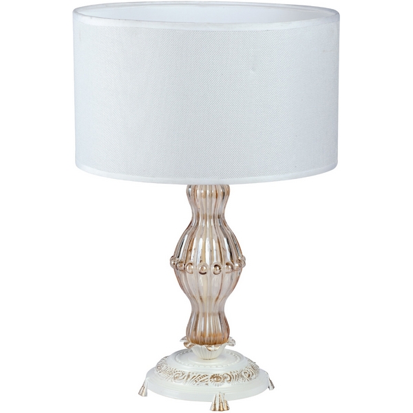 Изображение товара Настольная лампа Vitaluce V2040-0/1L классическая для дома с тканевым абажуром