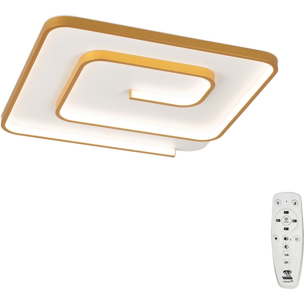 

Потолочная люстра светодиодная Vitaluce V2097DT-8/1PL, Золото, V2097DT-8/1PL