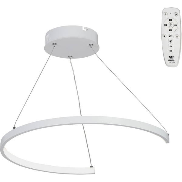 

Подвесной светильник с ПДУ светодиодный LED 29Вт, 2700-6500К Vitaluce V2509DT-0/1S, V2509DT-0/1S