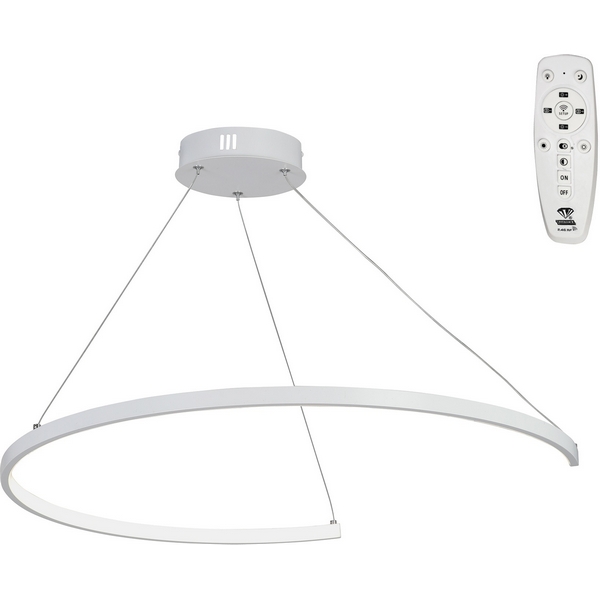 

Подвесной светильник с ПДУ светодиодный LED 44Вт, 2700-6500К Vitaluce V2510DT-0/1S, V2510DT-0/1S
