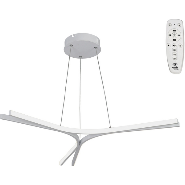 

Подвесной светильник с ПДУ светодиодный LED 20Вт, 2700-6500К Vitaluce V2512DT-0/3S, V2512DT-0/3S