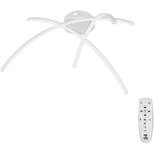 

Потолочная люстра с пультом светодиодная LED 20Вт, 2700-6500К Vitaluce V25130DT-0/3PL, V25130DT-0/3PL