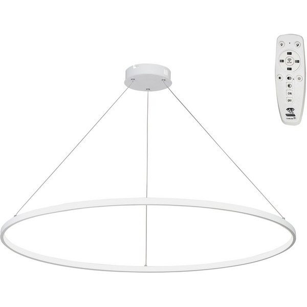 

Подвесной светильник с ПДУ светодиодный LED 81Вт, 2700-6500К Vitaluce V2514DT-0/1S кольцо, V2514DT-0/1S
