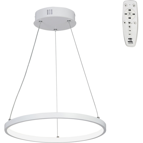 

Подвесной светильник с ПДУ светодиодный LED 31Вт, 2700-6500К Vitaluce V2515DT-0/1S кольцо, V2515DT-0/1S