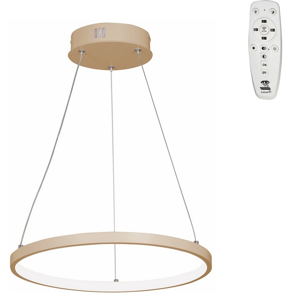 

Подвесной светильник с ПДУ светодиодный LED 31Вт, 2700-6500К Vitaluce V2515DT-8/1S кольцо, V2515DT-8/1S