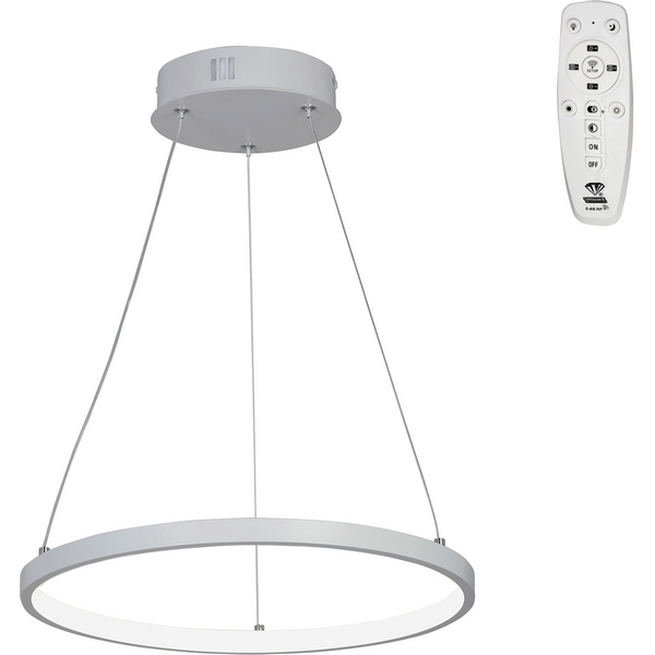 

Подвесной светильник с ПДУ светодиодный LED 31Вт, 2700-6500К Vitaluce V2515DT-9/1S кольцо, V2515DT-9/1S
