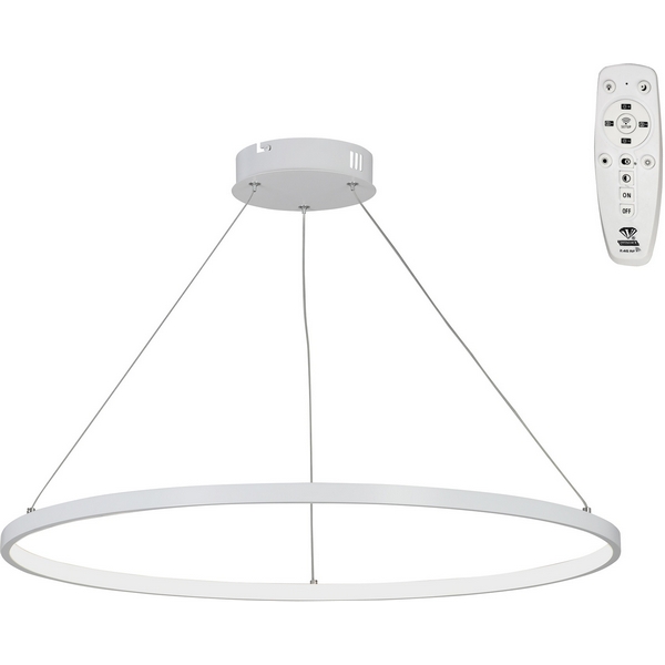 

Подвесной светильник с ПДУ светодиодный LED 54Вт, 2700-6500К Vitaluce V2516DT-0/1S кольцо, V2516DT-0/1S