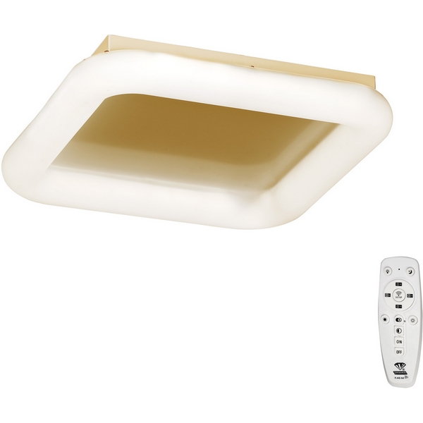 

Потолочный светодиодный светильник LED 54Вт, 2700-6500К Vitaluce V2541DT-8/1PL, Золото, V2541DT-8/1PL