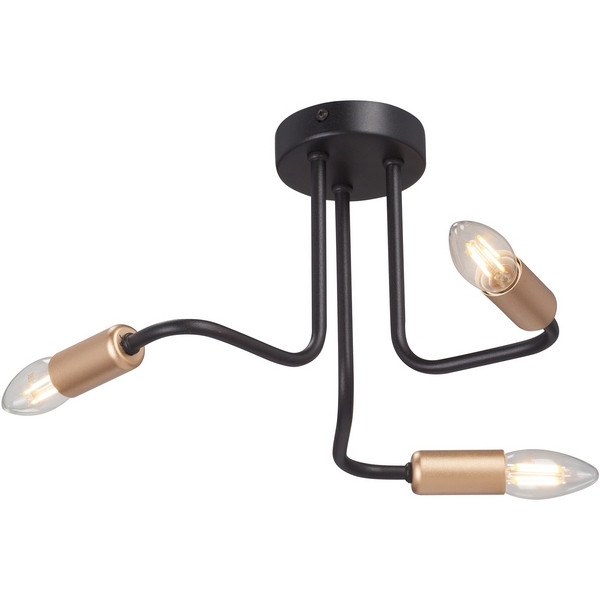 

Потолочная люстра Vitaluce V3023-1/3PL, Черный, V3023-1/3PL
