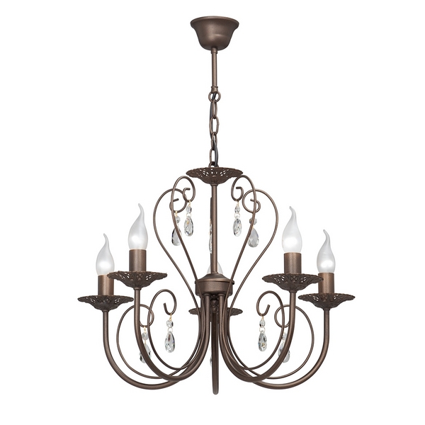 

Подвесная люстра V3543-8/5 (Vitaluce), Бронза, V3543-8/5