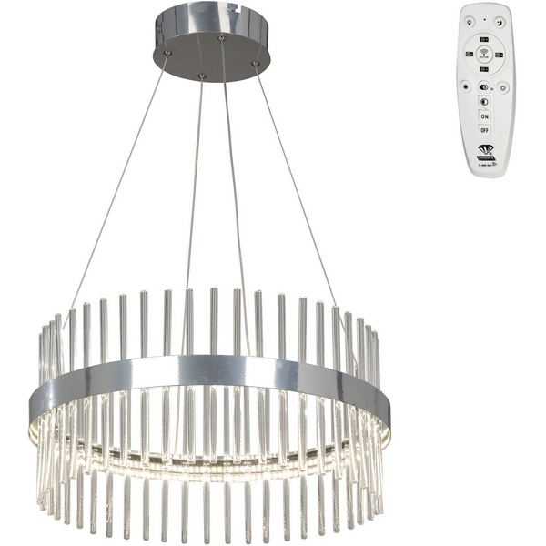 

Подвесной светильник с ПДУ светодиодный LED 76Вт, 2700-6500К Vitaluce V3832DT-9/1S, V3832DT-9/1S