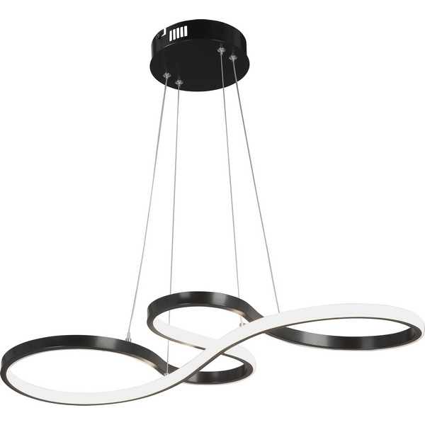 

Подвесной светильник светодиодный LED 47Вт, 4000К Vitaluce V3892-1/1S, Черный, V3892-1/1S