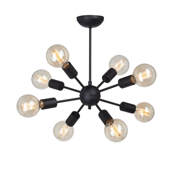 

Потолочная люстра Vitaluce V4336-1/8PL, Черный, V4336-1/8PL