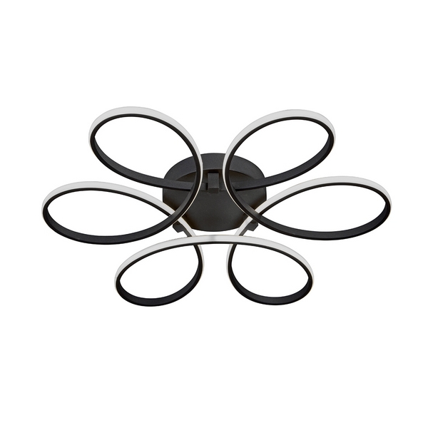 

Потолочная светодиодная люстра Vitaluce V4610-1/6PL, Черный, V4610-1/6PL