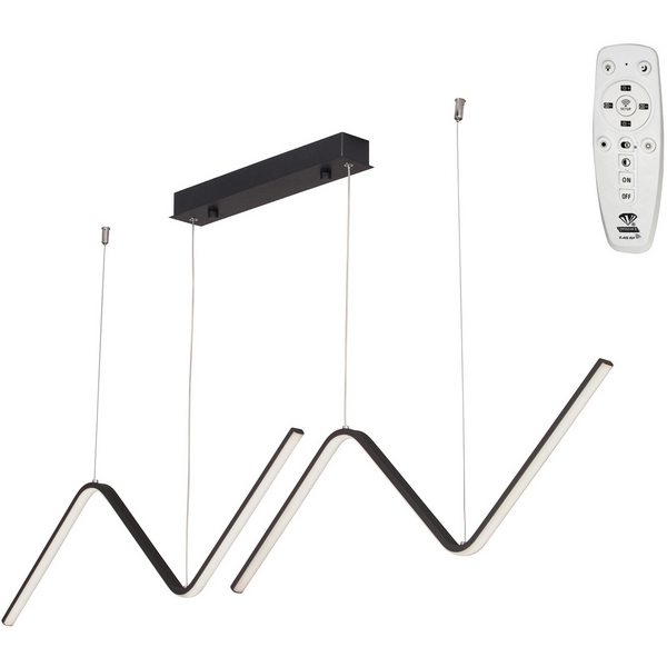 

Подвесной светильник светодиодный Vitaluce V4691DT-1/2S, Черный, V4691DT-1/2S