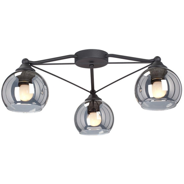 

Потолочная люстра Vitaluce V4703-1/3PL, Черный, V4703-1/3PL