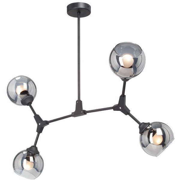 

Подвесная люстра Vitaluce V4823 V4823-1/4PL, Черный, V4823 V4823-1/4PL