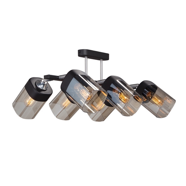 

Потолочная люстра Vitaluce V4895-1/6PL, Черный, V4895-1/6PL
