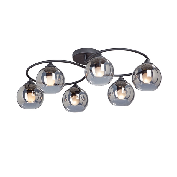 

Потолочная люстра Vitaluce V4965-1/6PL, Черный, V4965-1/6PL