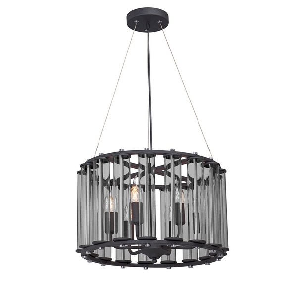 

Подвесная люстра V5305-1/6PL (Vitaluce), Черный, V5305-1/6PL