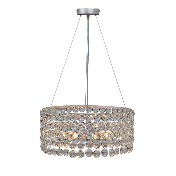 

Подвесная люстра хрустальная Vitaluce V5329-9/6S, Прозрачный, V5329-9/6S