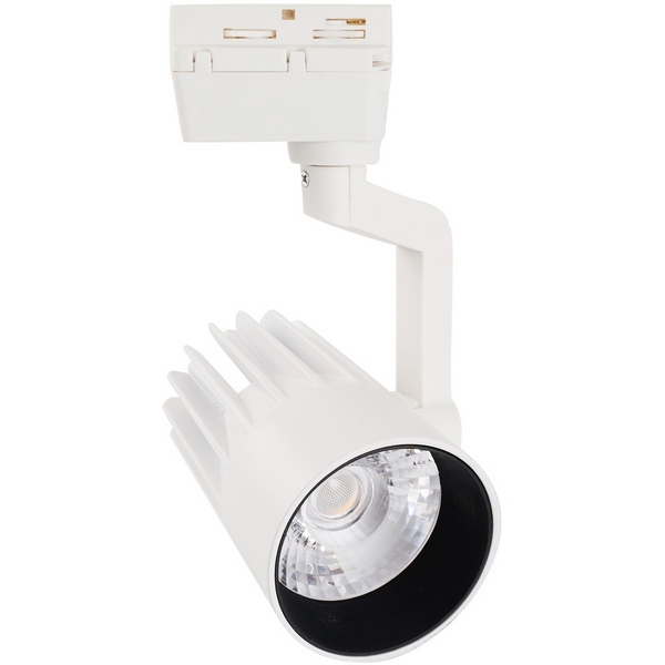 

Трековый светильник однофазный 220V светодиодный ULB-Q274 25W/4000K Volpe WHITE, Белый, ULB-Q274 25W/4000K WHITE