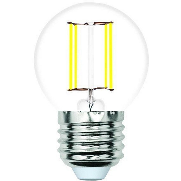 

Лампочка светодиодная филаментная Volpe LED-G45-SLF LED-G45-7W/3000K/E27/CL/SLF, LED-G45-SLF LED-G45-7W/3000K/E27/CL/SLF