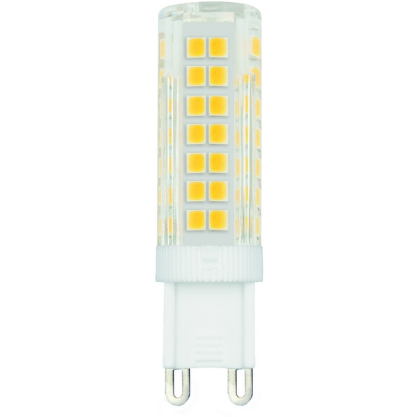 

Лампа светодиодная, прозрачная, теплый белый свет 3000K Volpe Optima LED-JCD-7W/3000K/G9/CL/SLS, Optima LED-JCD-7W/3000K/G9/CL/SLS