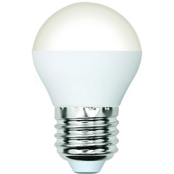 

Лампа светодиодная форма "шар", матовая, дневной свет 6500K Volpe Optima LED-G45-6W/6500K/E27/FR/SLS, Optima LED-G45-6W/6500K/E27/FR/SLS