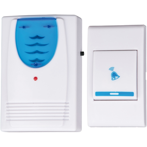 

Звонок беспроводной 36 мелодий, световая индикация Volpe UDB-Q032 UDB-Q032 W-R1T1-32S-100M-WH, UDB-Q032 UDB-Q032 W-R1T1-32S-100M-WH