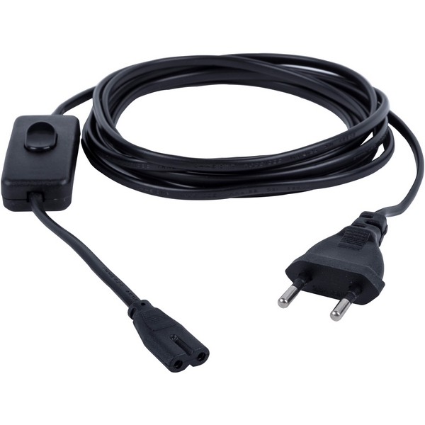 

Провод для подключения светильника ULI-Q151 и ULI-Q951, к сети 220В. 300 см, 2 контакта, с кнопкой включения Volpe UCX-Q851 LT/300/B BLACK, UCX-Q851 LT/300/B BLACK